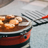 Kamado joe krafted stalen spatel (roestvrij staal rood)