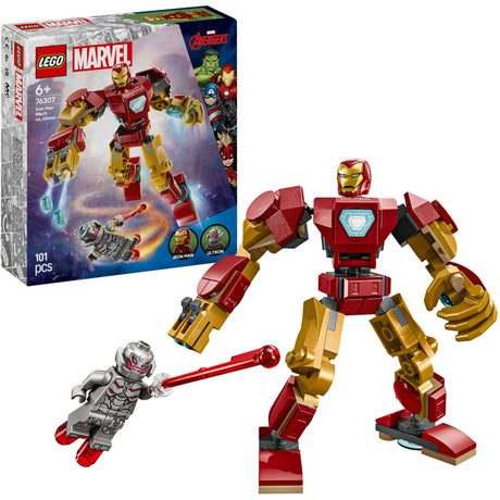 Lego Super Heros 76307 Iron Man Mech contre Ultron