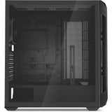 Boîtier tour midi Sharkoon ak5g rgb (noir | 2x usb-a | 1x usb-c | rgb | verre trempé)