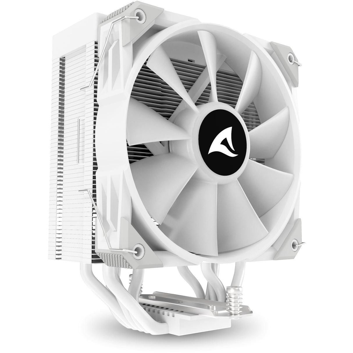 Refroidisseur de processeur Sharkoon a50 RVB (blanc, connecteur de ventilateur PWM à 4 broches)