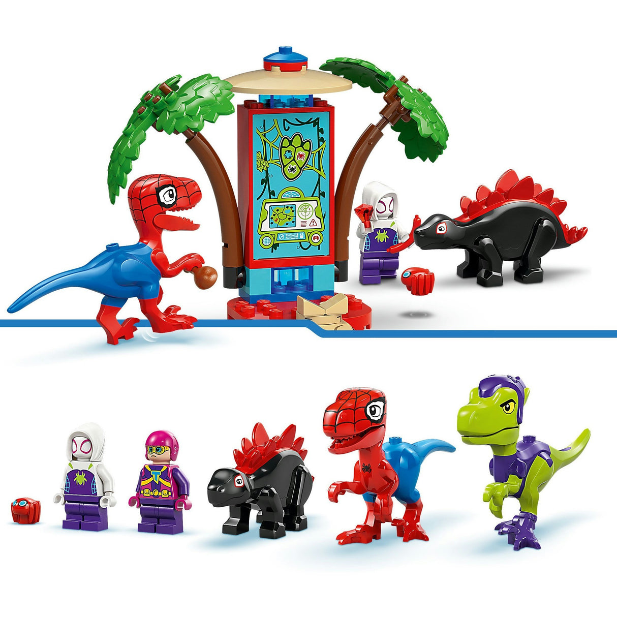 Lego Spidey 11200 Spidey et le rapace de Gobby se battent dans la cabane dans les arbres