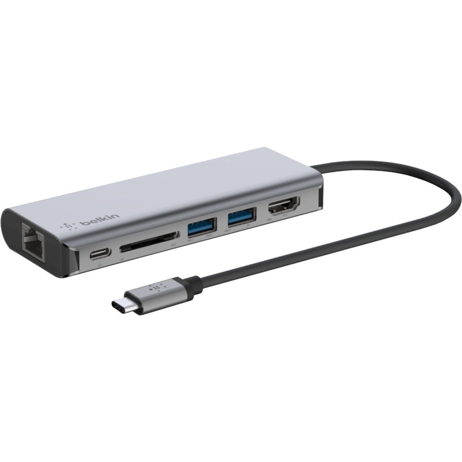 Belkin Connect Meerpoorts 6-en-1 Hub USB-C