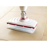 Balai vapeur Black+decker bds1616r 1600w avec 2 chiffons vapeur nettoyeur vapeur (blanc rouge)