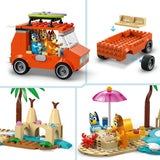 Lego bluey - Le trajet en voiture de Bluey jusqu'à la plage, jouet de construction (11202)
