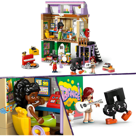 LEGO Friends 42653 magasin de musique et appartement