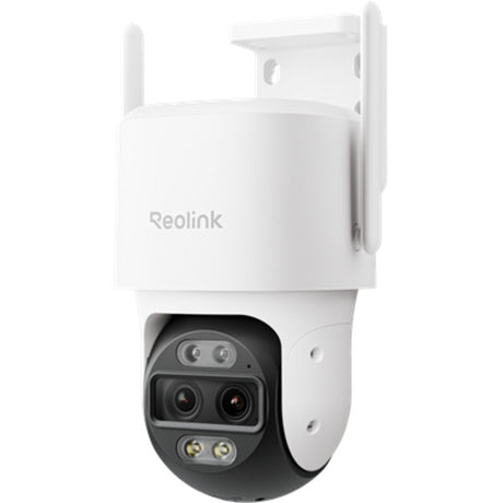 Caméra extérieure à double objectif Reolink 4K - WiFi 2,4 5 GHz - suivi automatique du zoom - inclinaison panoramique - recherche vidéo AI - série trackmix W760