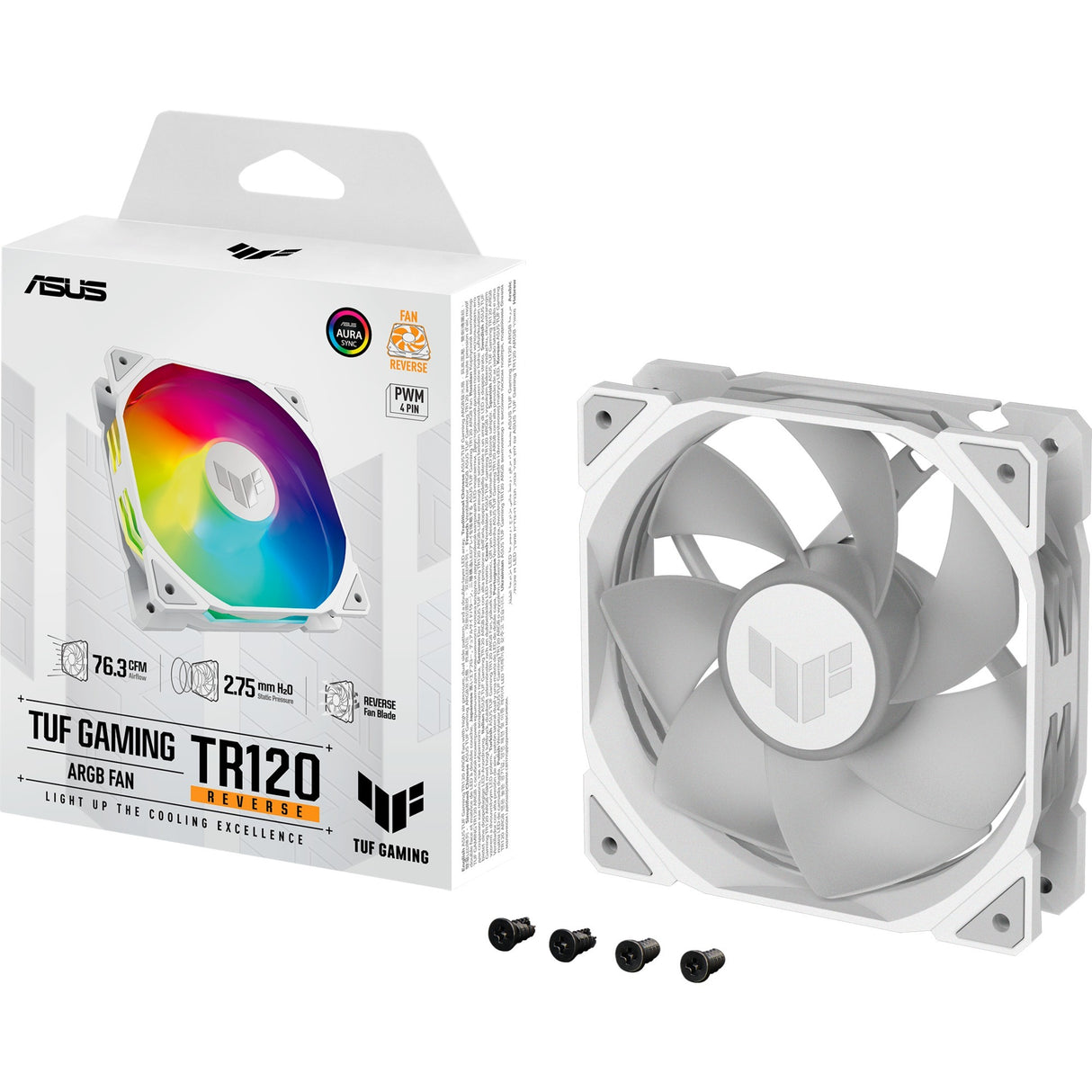 Ventilateur inversé Asus tuf gaming tr120 argb