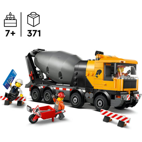 Lego City Great Vehicles 60478 Le camion de ciment