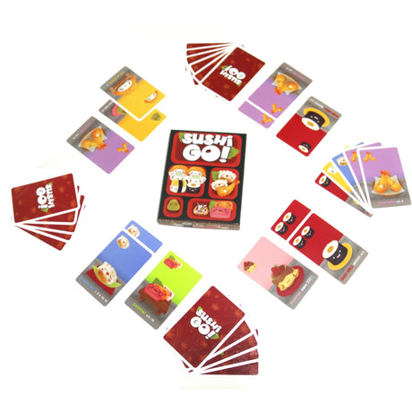 Jeux de gobelin blanc jeu de cartes sushi go