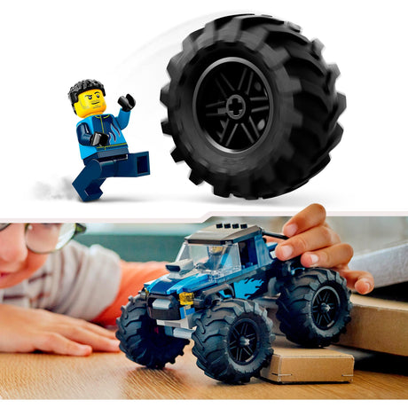 Le camion monstre Lego city bleu 60402