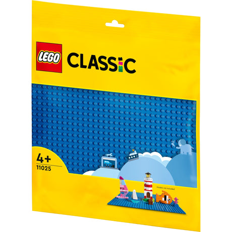 Plaque de construction Lego classique bleue - 11025
