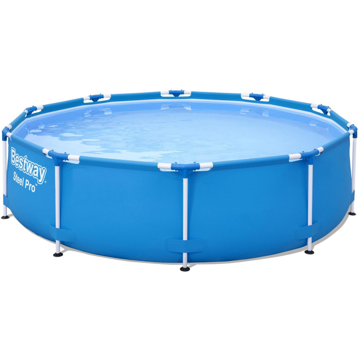 Bestway piscine acier pro set rond 305 (bleu, avec pompe de filtration (220-240v))