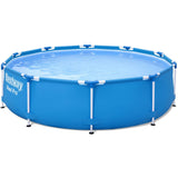 Bestway piscine acier pro set rond 305 (bleu, avec pompe de filtration (220-240v))