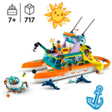 Lego Friends - jouet de construction de bateau de sauvetage en mer (41734)