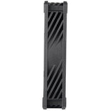 Ventilateur de boîtier Silverstone shark force 120 (noir, 120 x 120 x 25 mm, pwm)