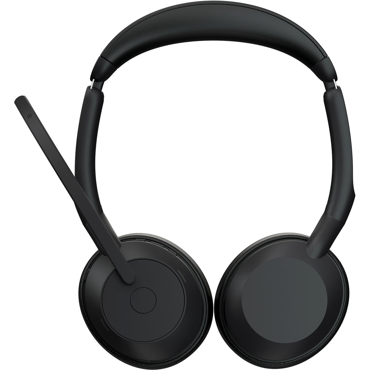Jabra évolue2 55, incl. support de chargement pour casque supra-auriculaire (noir, stéréo, uc, usb-c, link380c)