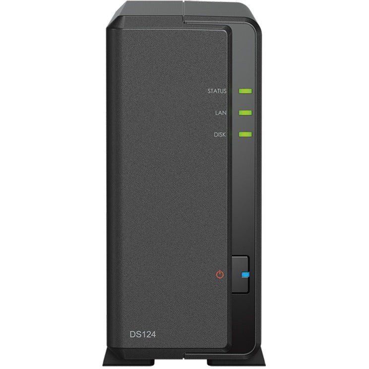 Synology diskstation ds124 nas (noir, USB-A 3.2 (5 Go s))