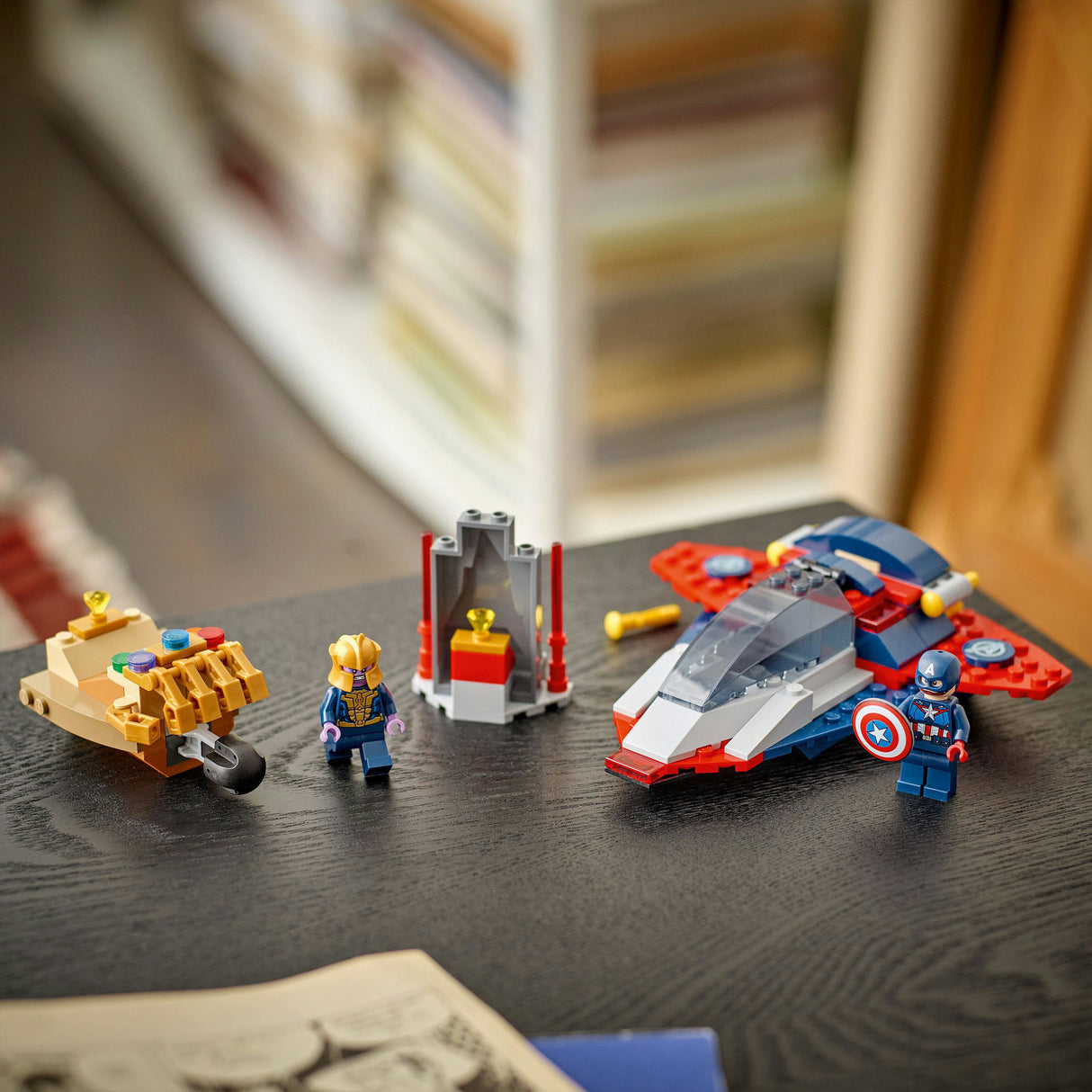 LEGO Super Heroes Marvel 76319 Captain America contre Thanos