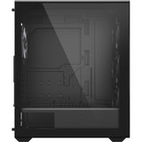 Sharkoon VK2 RGB MIDI Tower boîtier (noir | 2x USB-A | RGB | verre trempé)