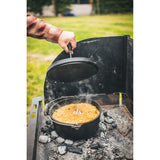 The Windmill Dutch Oven Poêle de cuisson 4,5 qt (noir, ø 25,5 cm | 3,8 litres)