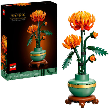 Lego 10368 icônes chrysanthème