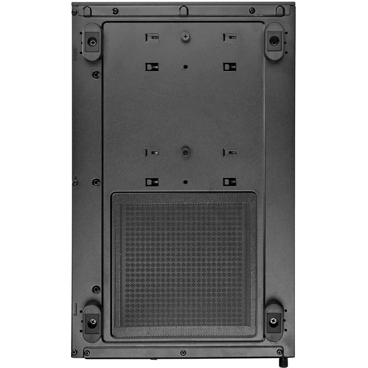 Boîtier mini tour Silverstone lucid 04 (noir | 2x USB-A | 1x USB-C | RVB | verre trempé)