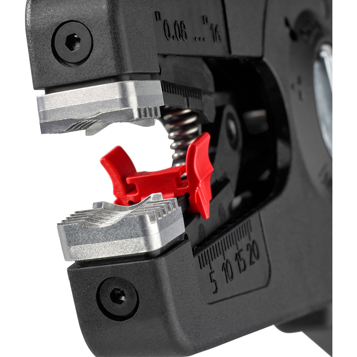 Pince à dénuder automatique Knipex | longueur 195 mm | 0,08-16 (AWG 28-5) mm² | 1 pièce - 12 52 195 - 12 52 195
