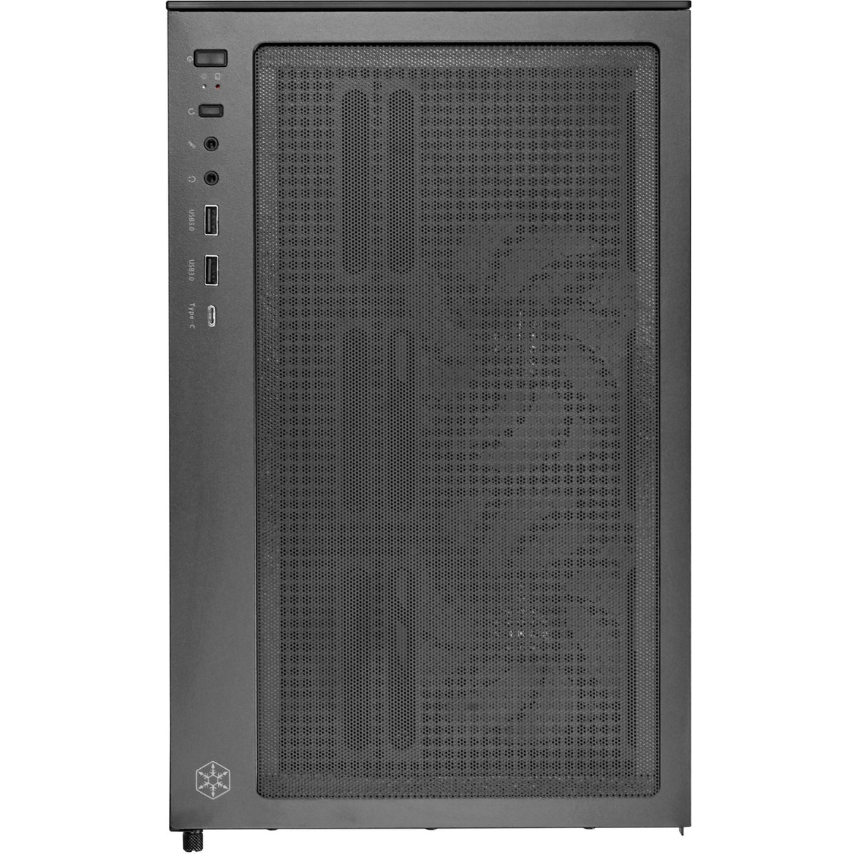 Boîtier mini tour Silverstone lucid 04 (noir | 2x USB-A | 1x USB-C | RVB | verre trempé)