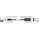 Dellock USB-C (mâle)> HDMI (mâle) (mode DP ALT)