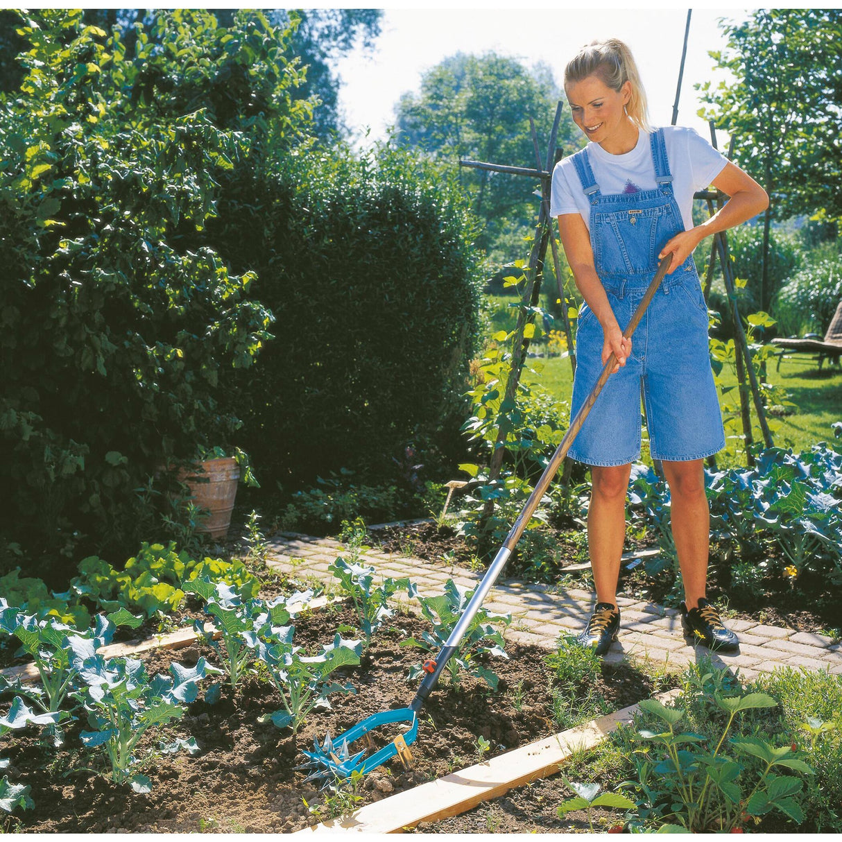 Gardena products Combisystem star motobineuse avec couteau de désherbage