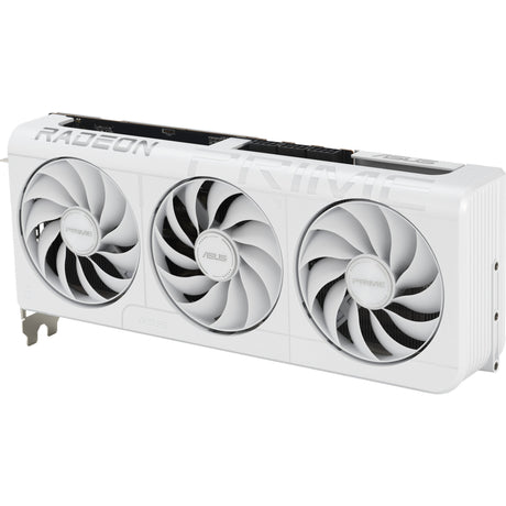 Asus prime radeon rx 9070 xt oc white grafische kaart (wit, 3x displayport, 1x hdmi 2.1, rdna4)