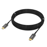 Club 3D Câble unidirectionnel certifié AOC HDMI 2.1 ultra haut débit mâle-mâle (noir, 10 mètres, 4K 120 Hz, 8K 60 Hz, 48 Gbit/s)