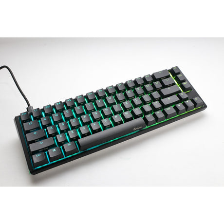 Clavier mécanique Ducky One 3 Classic SF RVB (noir, disposition américaine (QWERTY), Cherry MX Brown, 65 %, LED RVB, PBT double-shot, remplaçable à chaud, mécanique charlatan)