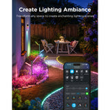 Govee lumières de jardin extérieures éclairage de jardin intelligent matière rgbww 2 pièces