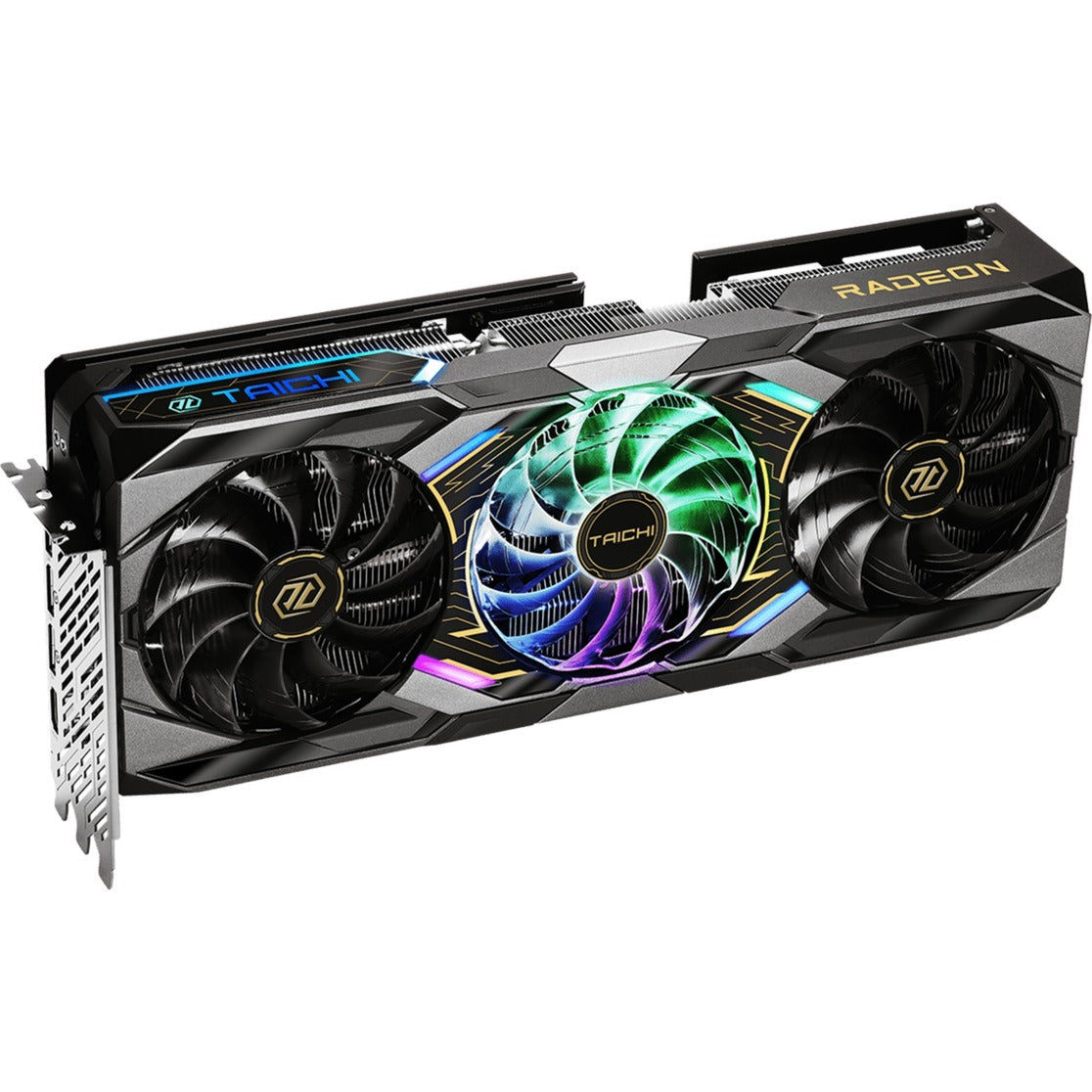 Carte graphique Asrock Radeon RX 9070 XT Taichi 16 Go OC (noir, RDNA4, GDDR6, 3x Display Port, 1x HDMI)