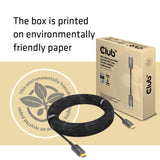 Club 3D Câble unidirectionnel certifié AOC HDMI 2.1 ultra haut débit mâle-mâle (noir, 20 mètres, 4K 120 Hz, 8K 60 Hz, 48 Gbit/s)