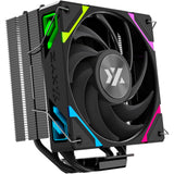Refroidisseur de processeur Xyz PC Gear Thermax 4 RGB (noir, ARGB, PWM)