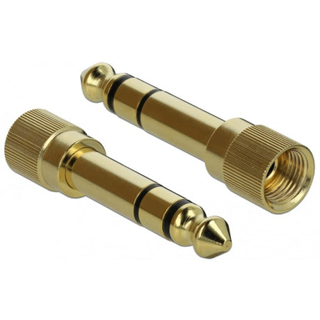 Delock câble stéréo fiche 3,5 mm 3 broches > fiche 3,5 mm 3 broches (noir, 5 mètres)
