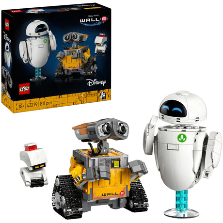 Disney LEGO 43279 Pixar Wall-E et Eve