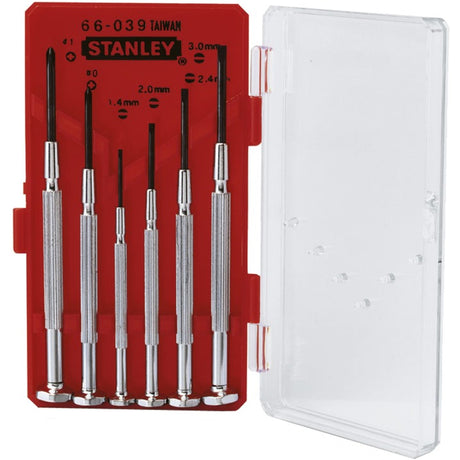 Jeu de tournevis d'horloger Stanley (6 pièces)