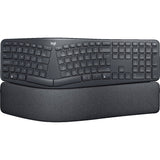 Clavier ergonomique Logitech k860 (noir, 100 %, Bluetooth, iso international américain)