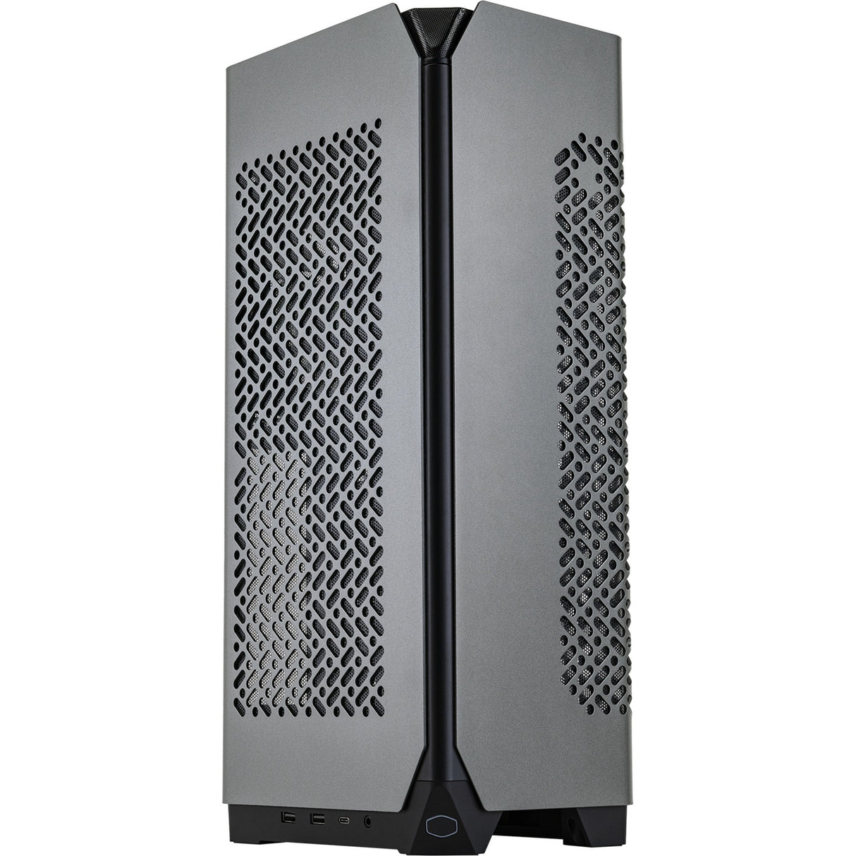 Boîtier mini tour Cooler master ncore 100 max (gris foncé | 2x USB-A | 1x USB-C)