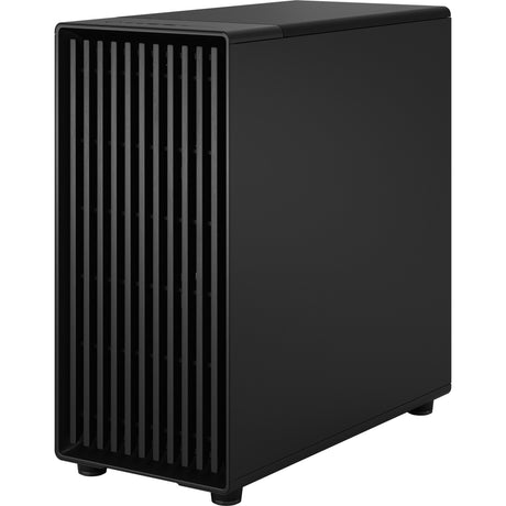 Boîtier tour midi Fractal Design North XL Momentum Edition (couleur bois noir | 2x USB-A | 1x USB-C | verre trempé)