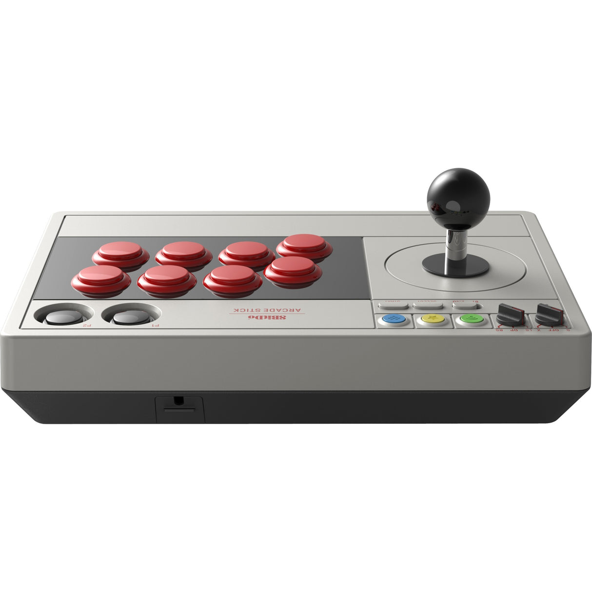 Manette de jeu arcade stick 8bitdo (gris)
