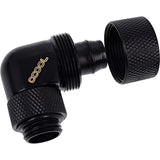 Raccord à compression Alphacool eiszapfen 16 10 mm (noir, rotatif côté filetage)