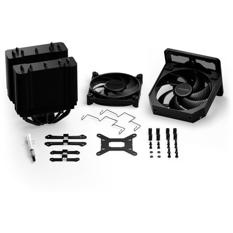 Soyez silencieux! Refroidisseur de processeur Dark Rock Pro 5 (noir, connecteur de ventilateur PWM à 4 broches)