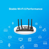 Routeur tp-link archer ax10 (noir)