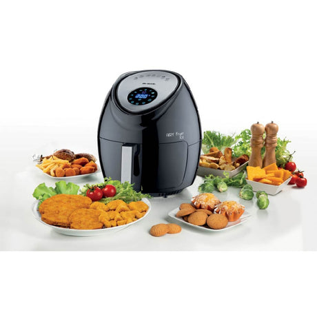 Friteuse à air chaud Ariete Airy Fryer XXL (noir, 2,5 kg | 5,5 litres)