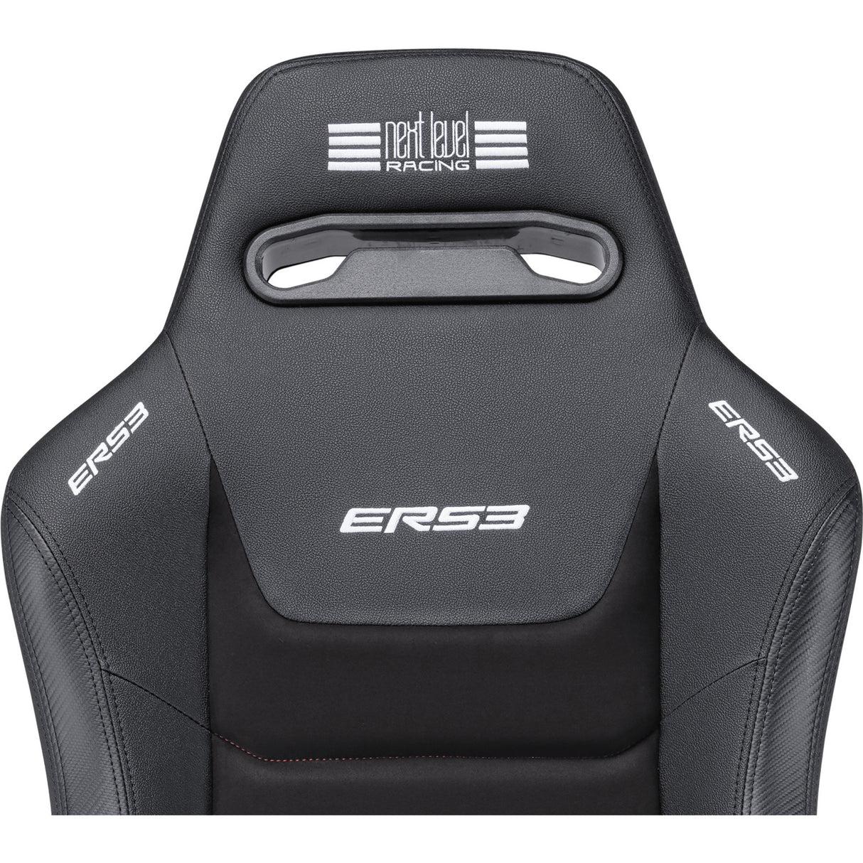 Siège inclinable Next Level Racing ers3 Elite - Chaise de jeu en cuir PU et daim (noir)