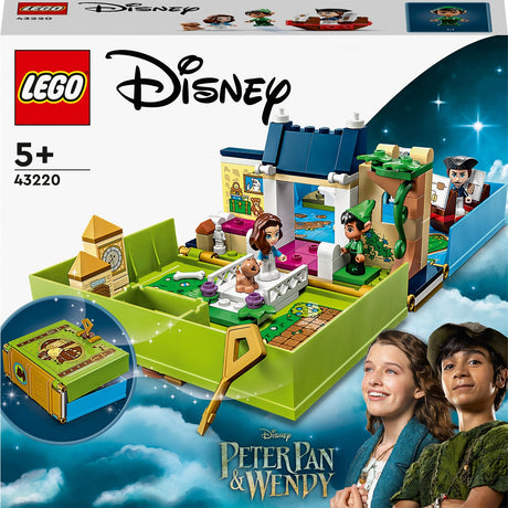 Lego Disney - Jouet de construction d'aventure dans le livre de contes de Peter Pan Wendy (43220)